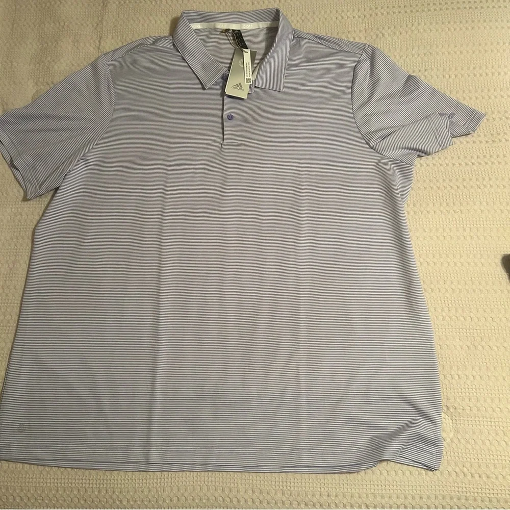 Adidas Purple‎ Polo Shirt Classic Style NWT Sz 2XL
